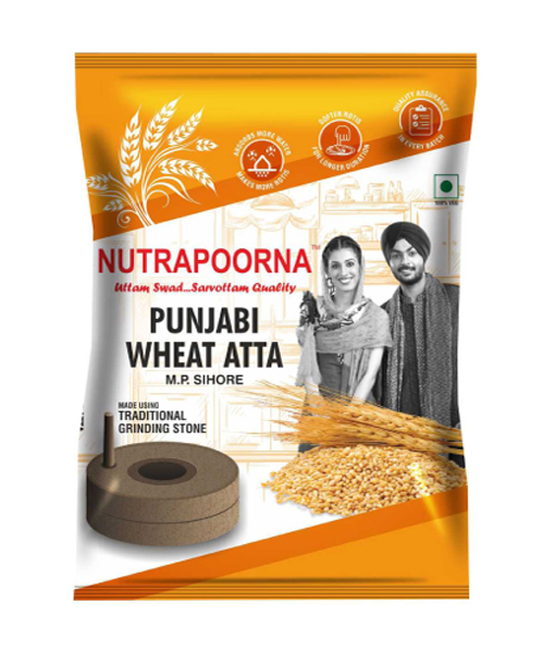 Nutrapoorna Punjabi Wheat Atta - Whole Wheat Atta